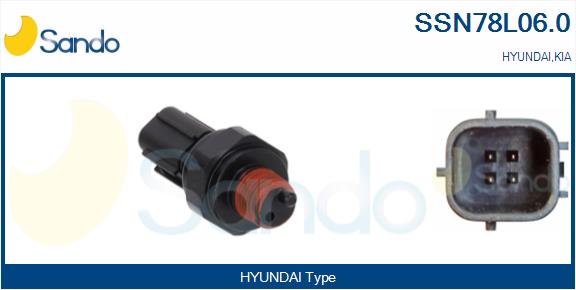 Interruttore a pressione olio SANDO SSN78L06.0