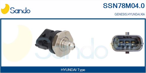 Sensore, pressione carburante SANDO SSN78M04.0