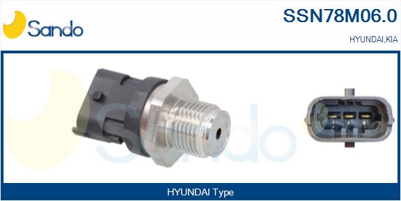 Sensore, pressione carburante SANDO SSN78M06.0
