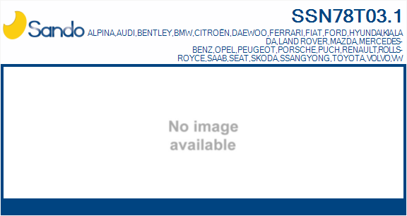 Sonda lambda SANDO SSN78T03.1