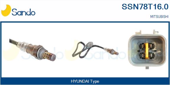 Sonda lambda SANDO SSN78T16.0