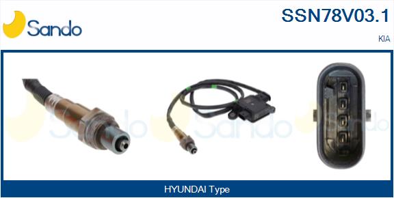 Sensore del particolato SANDO SSN78V03.1