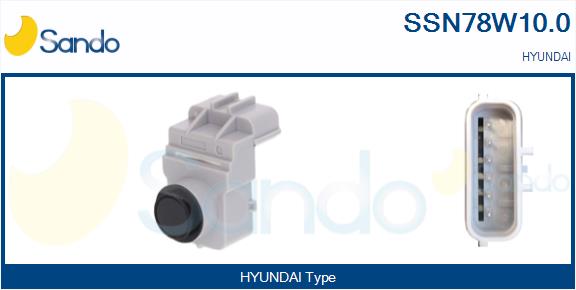 Sensore, assistenza parcheggio SANDO SSN78W10.0