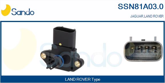 Sensore, pressione collettore d'aspirazione SANDO SSN81A03.0
