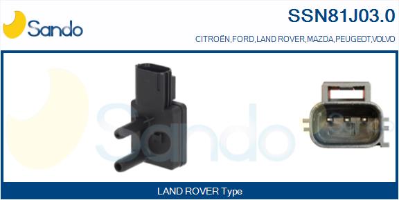 Sensore, pressione gas scarico SANDO SSN81J03.0