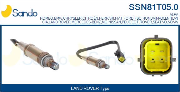 Sonda lambda SANDO SSN81T05.0
