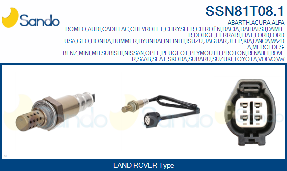Sonda lambda SANDO SSN81T08.1