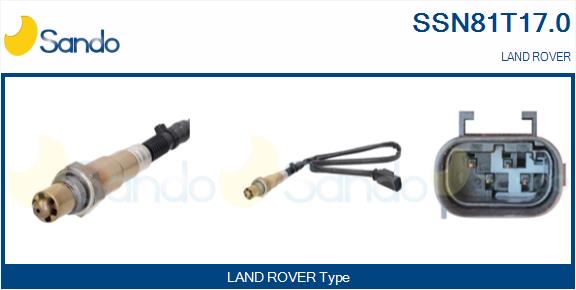 Sonda lambda SANDO SSN81T17.0