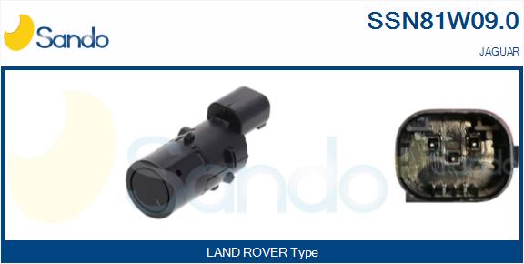 Sensore, assistenza parcheggio SANDO SSN81W09.0