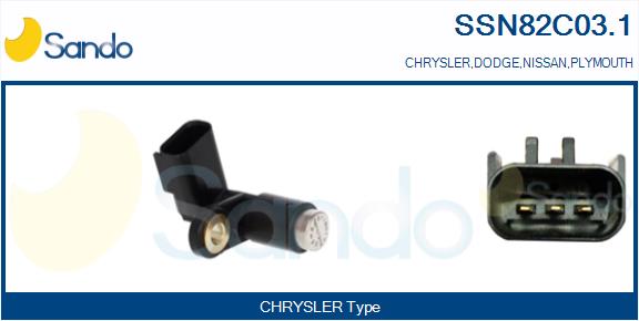 Generatore di impulsi, albero a gomiti SANDO SSN82C03.1