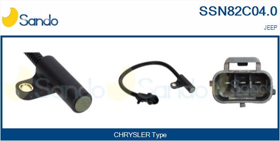 Generatore di impulsi, albero a gomiti SANDO SSN82C04.0