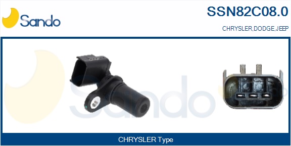 Generatore di impulsi, albero a gomiti SANDO SSN82C08.0