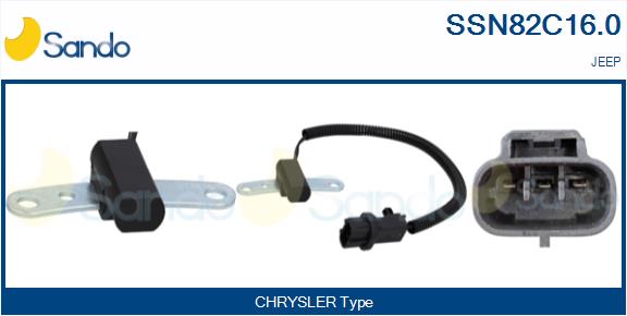 Generatore di impulsi, albero a gomiti SANDO SSN82C16.0