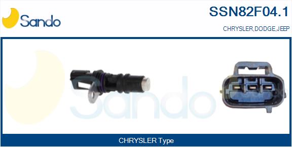 Sensore, temperatura gas scarico SANDO SSN82F04.1
