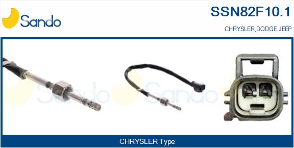 Sensore, temperatura gas scarico SANDO SSN82F10.1