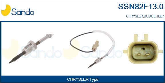 Sensore, temperatura gas scarico SANDO SSN82F13.0