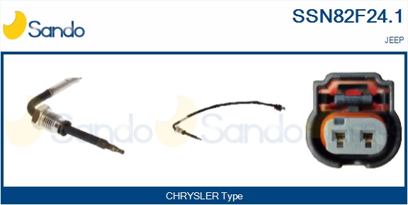 Sensore, temperatura gas scarico SANDO SSN82F24.1