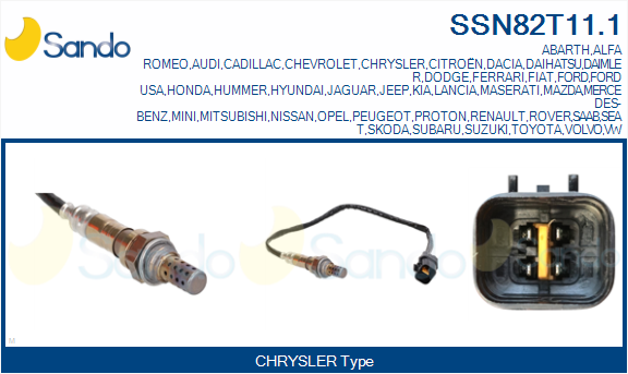 Sonda lambda SANDO SSN82T11.1