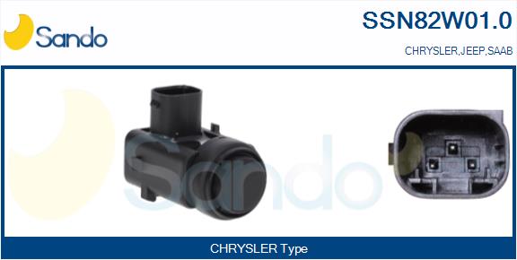 Sensore, assistenza parcheggio SANDO SSN82W01.0