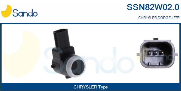Sensore, assistenza parcheggio SANDO SSN82W02.0