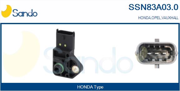 Sensore, pressione collettore d'aspirazione SANDO SSN83A03.0