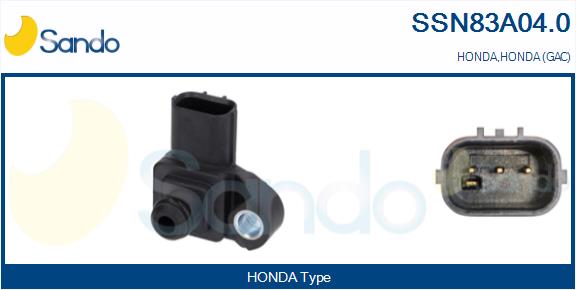 Sensore, pressione collettore d'aspirazione SANDO SSN83A04.0