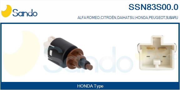 Interruttore luce freno SANDO SSN83S00.0