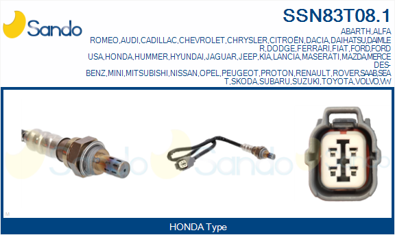 Sonda lambda SANDO SSN83T08.1