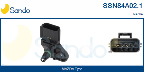 Sensore, pressione collettore d'aspirazione SANDO SSN84A02.1