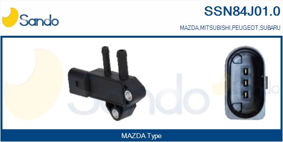 Sensore, pressione gas scarico SANDO SSN84J01.0