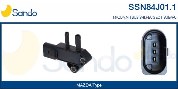 Sensore, pressione gas scarico SANDO SSN84J01.1