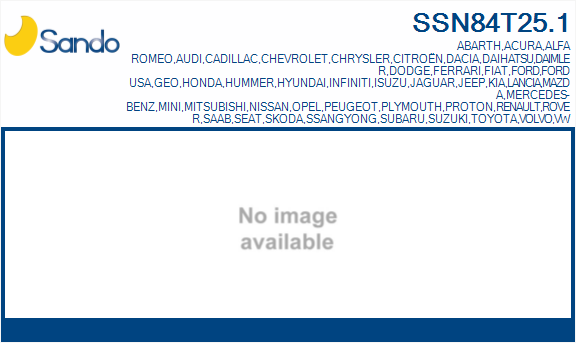 Sonda lambda SANDO SSN84T25.1