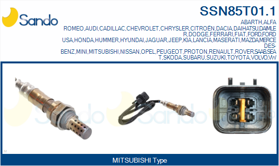 Sonda lambda SANDO SSN85T01.1