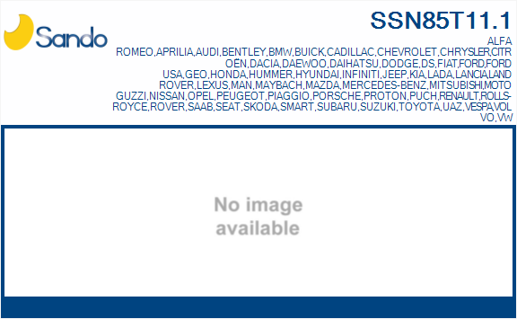 Sonda lambda SANDO SSN85T11.1