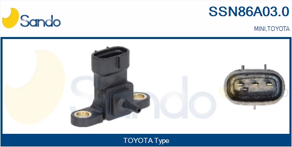 Sensore, pressione collettore d'aspirazione SANDO SSN86A03.0