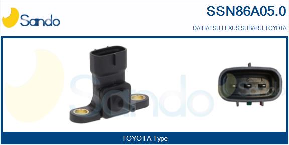 Sensore, pressione collettore d'aspirazione SANDO SSN86A05.0