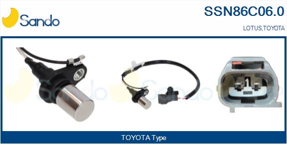 Generatore di impulsi, albero a gomiti SANDO SSN86C06.0