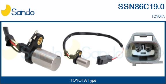 Generatore di impulsi, albero a gomiti SANDO SSN86C19.0