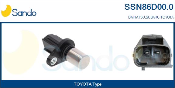 Sensore, posizione albero a camme SANDO SSN86D00.0