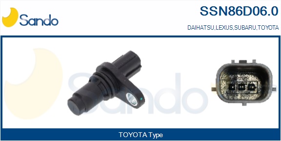 Sensore, posizione albero a camme SANDO SSN86D06.0