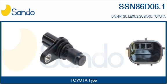 Sensore, posizione albero a camme SANDO SSN86D06.1