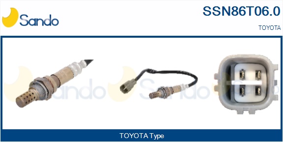 Sonda lambda SANDO SSN86T06.0