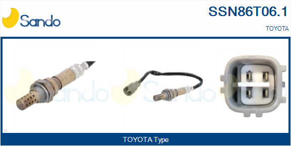 Sonda lambda SANDO SSN86T06.1