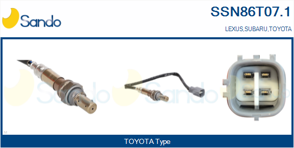 Sonda lambda SANDO SSN86T07.1