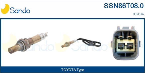 Sonda lambda SANDO SSN86T08.0