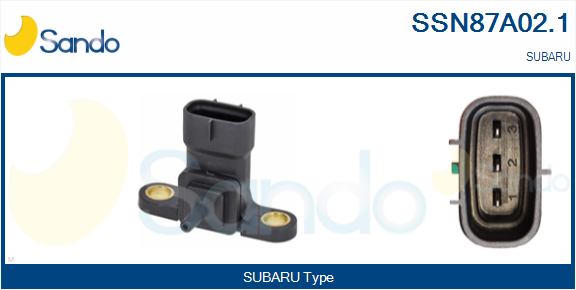Sensore, pressione collettore d'aspirazione SANDO SSN87A02.1