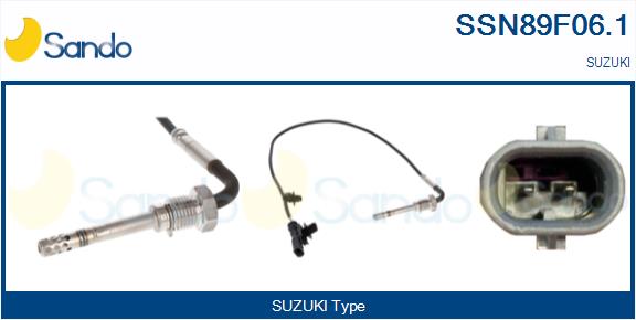 Sensore, temperatura gas scarico SANDO SSN89F06.1