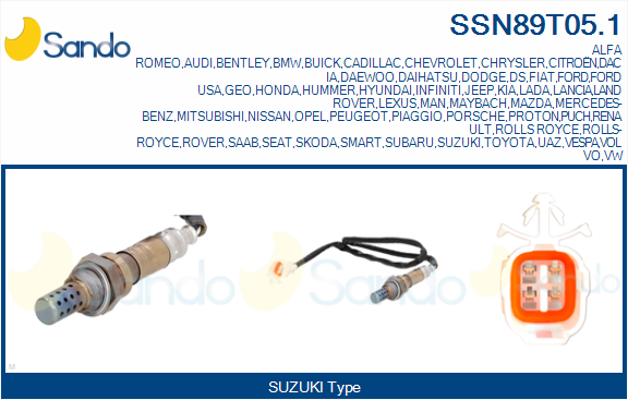 Sonda lambda SANDO SSN89T05.1