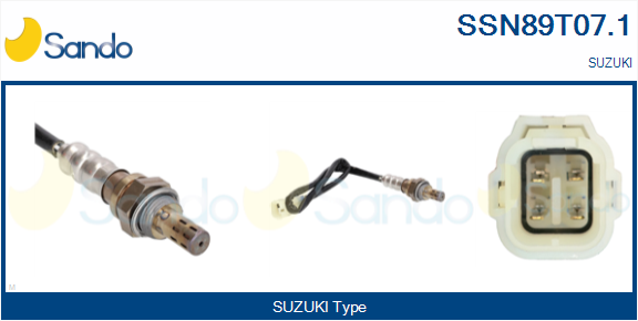Sonda lambda SANDO SSN89T07.1