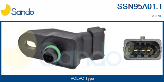 Sensore, pressione collettore d'aspirazione SANDO SSN95A01.1
